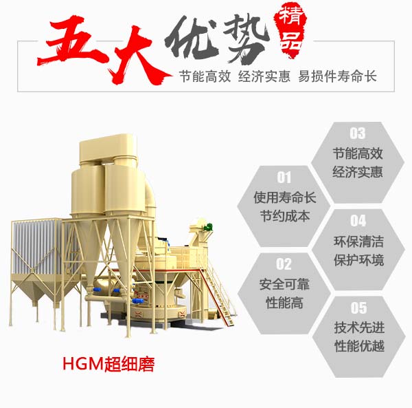 超細磨粉機高產節能、經濟實惠